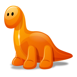 animal adventure dino orange